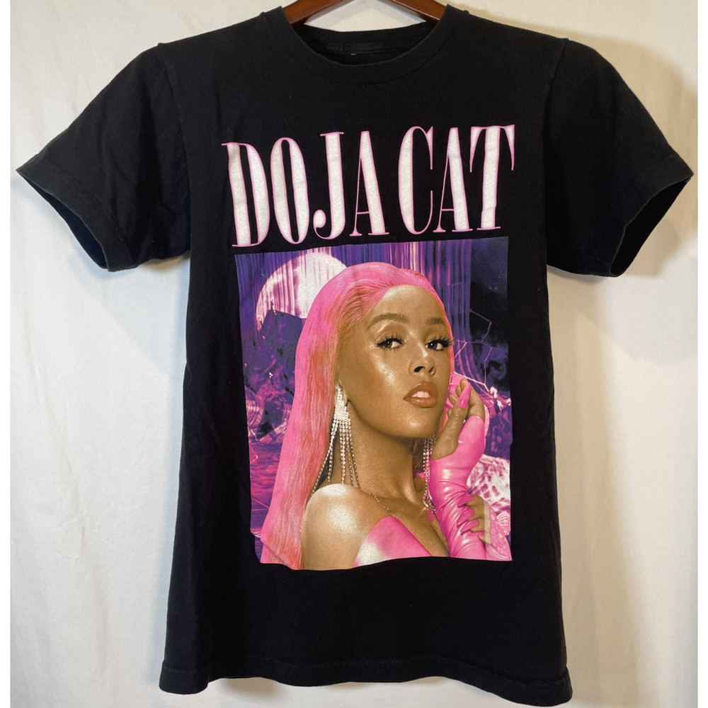 Doja Cat Hip-Hop R&B Rap Artist Graphic T-Shirt Black - M